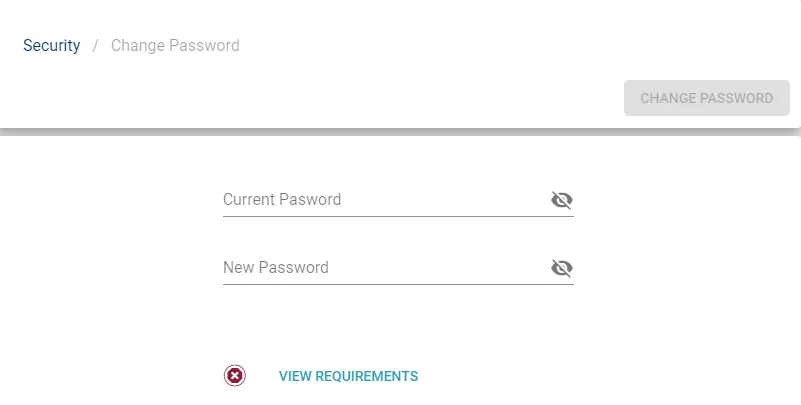 Update Password
